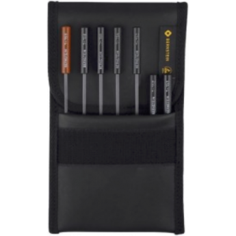 Набор регулировочных отверток BERNSTEIN 7 предметов в футляре 1-150-ABGLEICHSET