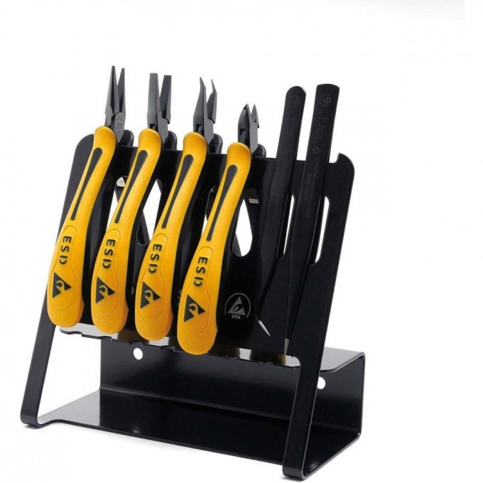 Набор антистатических инструментов BERNSTEIN EUROline на держателе VARIO, 6 предметов 3-960-VE