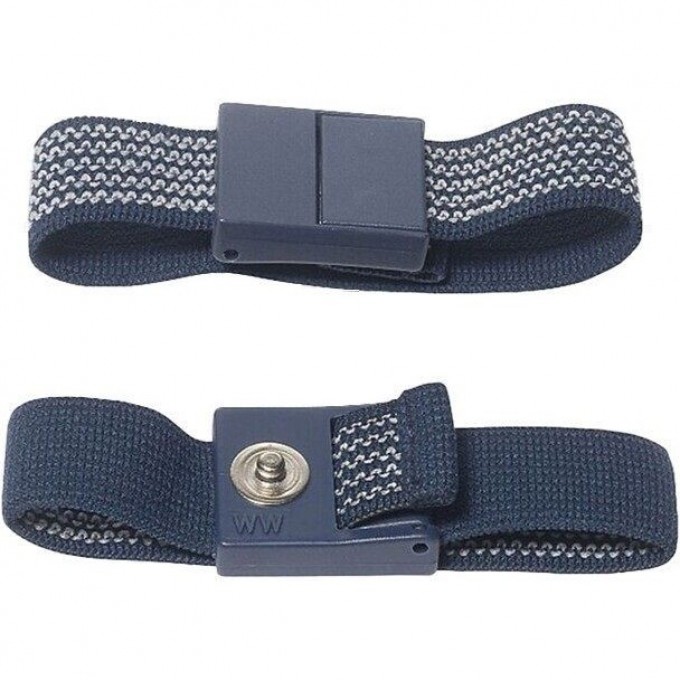 Браслет антистатический тканевый BERNSTEIN с кнопкой 4 мм 58D000001