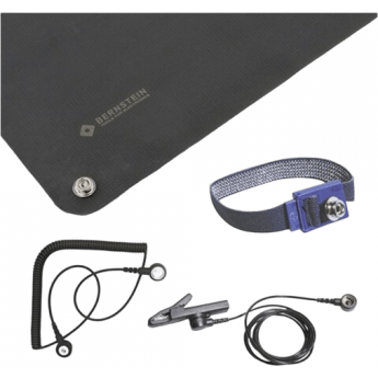 Настольный антистатический комплект BERNSTEIN с ковриком 500x400x0.5 мм 58D000007