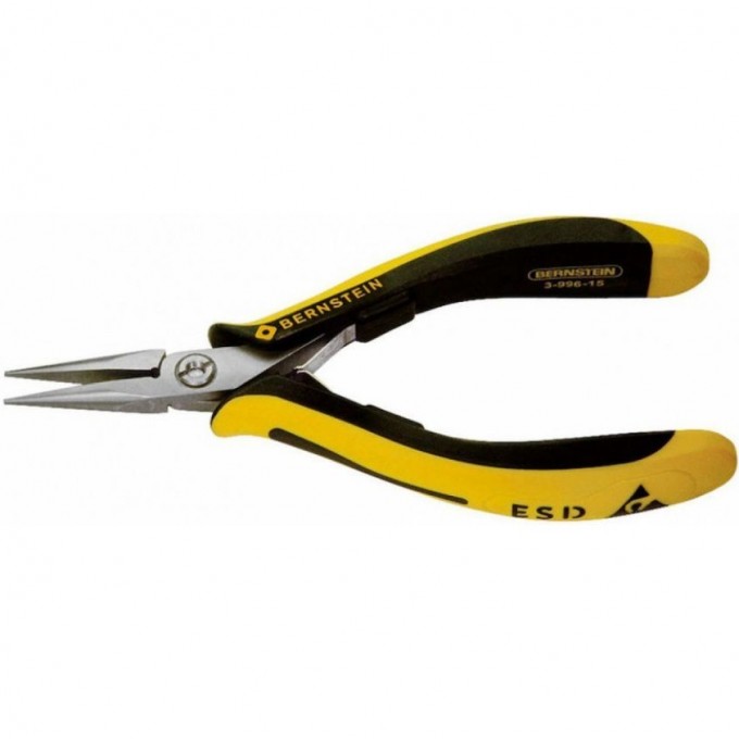 Длинногубцы антистатические ESD BERNSTEIN TECHNICline 140 мм 58H000350