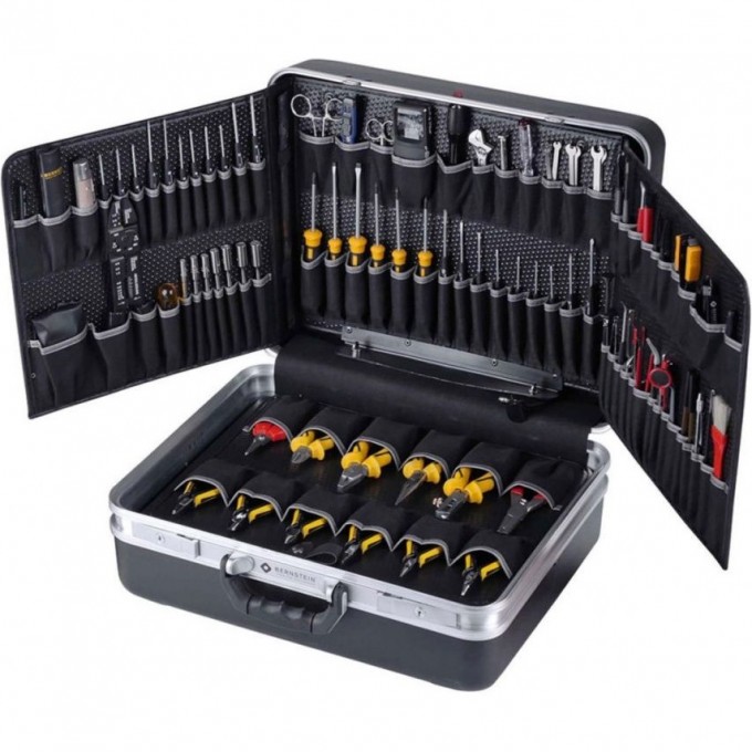 Набор инструментов BERNSTEIN BOSS 113 предметов в чемодане PROTECTION XL 6500