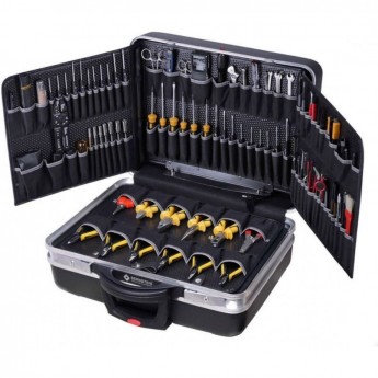 Набор инструментов в чемодане на колёсах BERNSTEIN BOSS 6500 R, 113 предметов, антистатический 6500-R