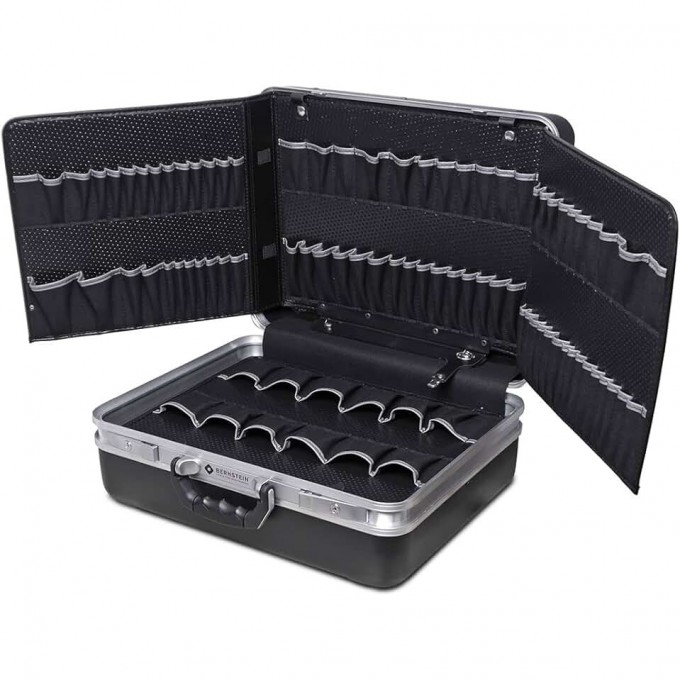 Чемодан для набора инструментов BERNSTEIN PROTECTION XL с 88 карманами 6515