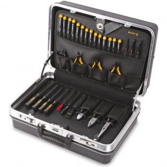 Набор антистатических инструментов BERNSTEIN EPA 30 предметов в жестком кейсе 6900-/-EPA