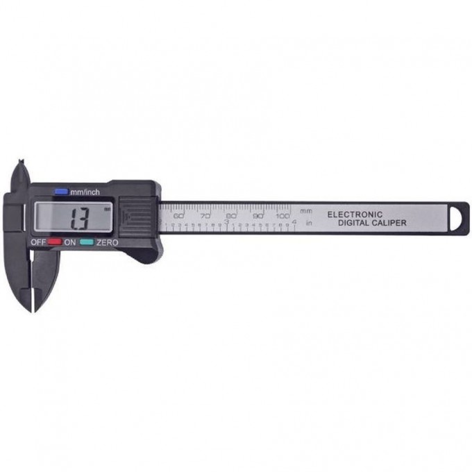 Цифровой миништангенциркуль BERNSTEIN пластиковый мм 7-514