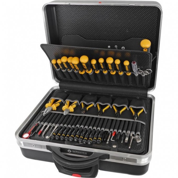 Набор инструментов в чемодане на колёсах BERNSTEIN 7000 COMPACT MOBIL для сборки и ТО электроники 7000-/-COMPACT-MOBIL
