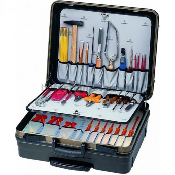 Набор инструментов в чемодане на колёсах BERNSTEIN COMPACT MOBIL диэлектрический VDE 7300-/-COMPACT-MOBIL