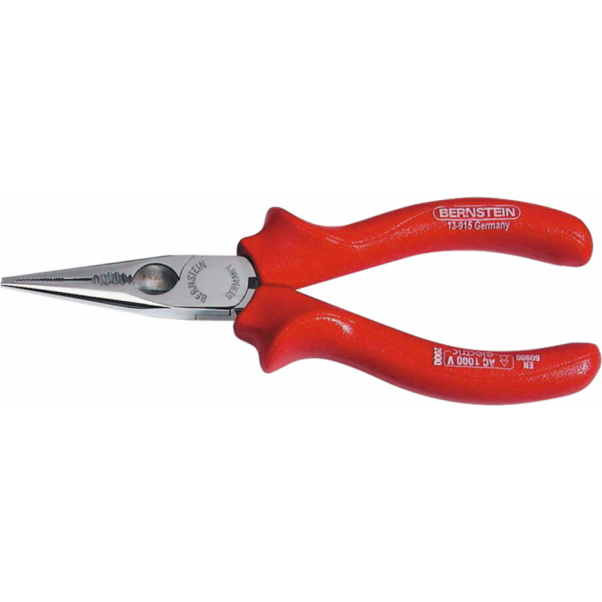 Длинногубцы универсальные высоковольтные BERNSTEIN 160 мм B13-915VDE