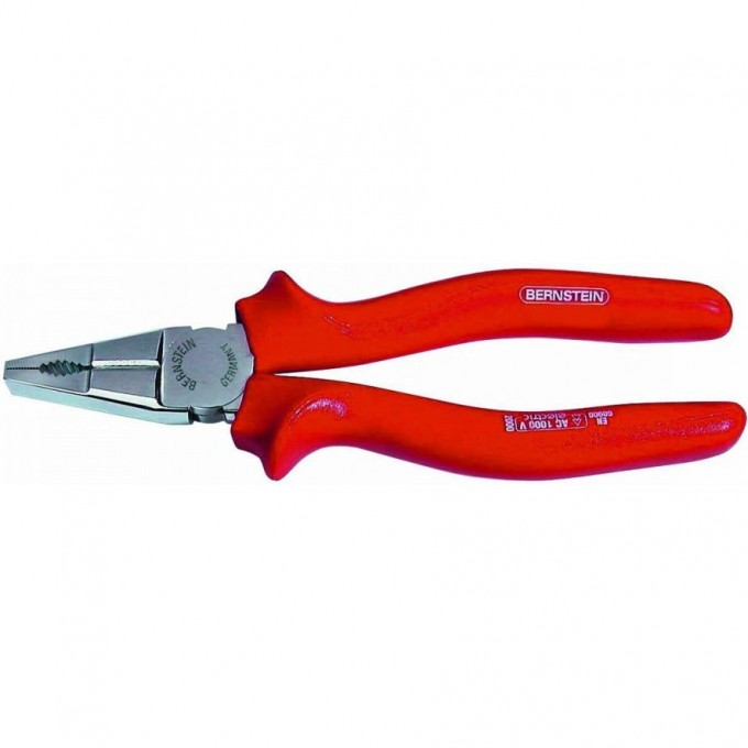 Плоскогубцы универсальные высоковольтные BERNSTEIN 170 мм B13-936VDE