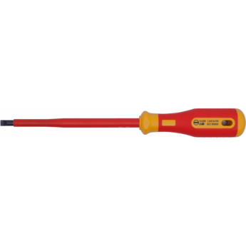 Отвертка диэлектрическая шлицевая BERNSTEIN VDE 6,5×1,2×150 мм B14-656VDE