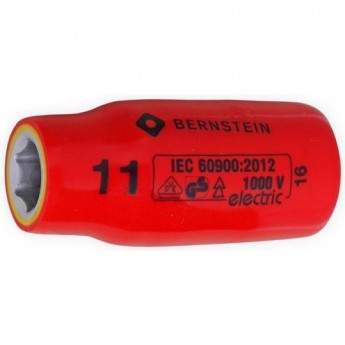 Торцевая головка изолированная VDE BERNSTEIN 1/2 дюйма 11 мм B16-442VDE