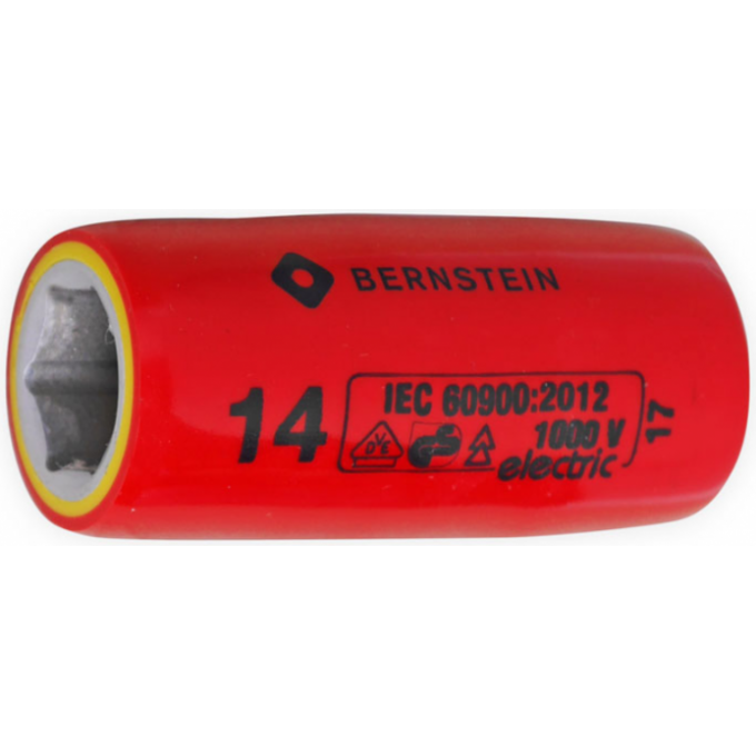 Сменная торцевая головка VDE BERNSTEIN изолированная 1/2 дюйма 14 мм B16-445VDE