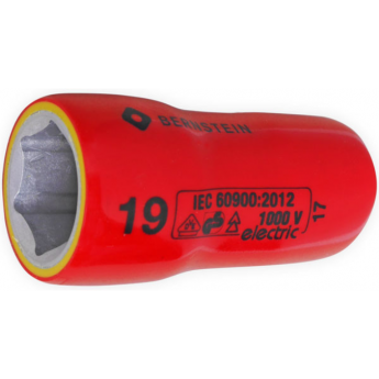 Сменная торцевая головка VDE BERNSTEIN изолированная 1/2 дюйма 19.0 мм B16-448VDE
