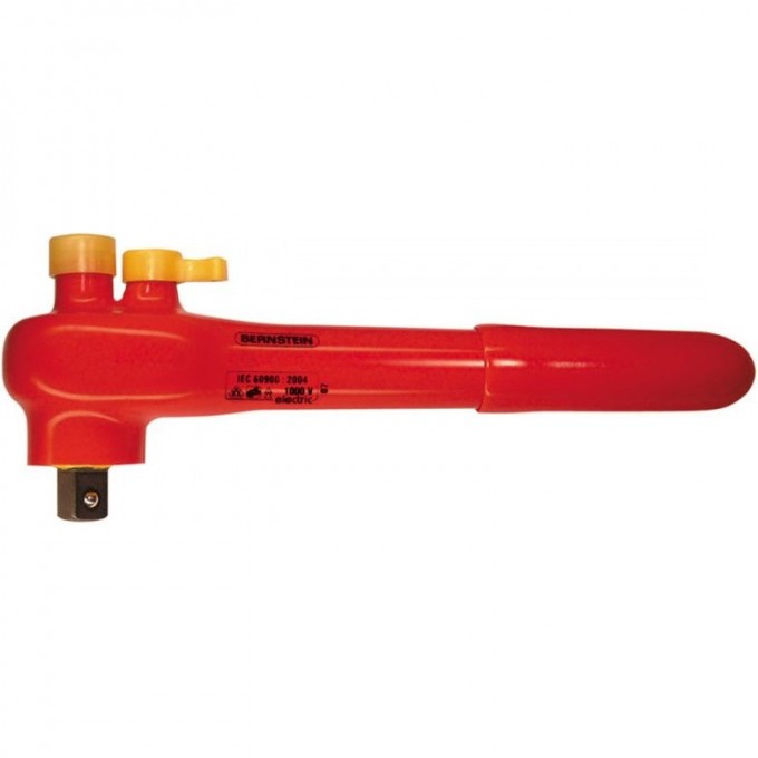 Трещотка реверсивная диэлектрическая BERNSTEIN с гнездом 1/2 дюйма B16-471VDE