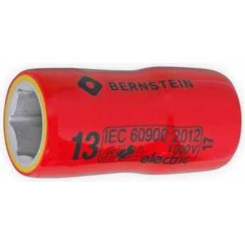 Торцевая головка изолированная VDE BERNSTEIN 3/8 дюйма 13.0 мм B16-488VDE