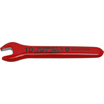 Гаечный ключ рожковый диэлектрический BERNSTEIN 10.0 мм B16-505VDE
