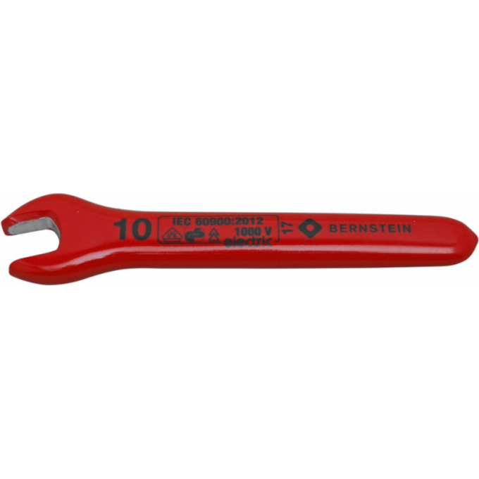 Гаечный ключ рожковый диэлектрический BERNSTEIN 10.0 мм B16-505VDE