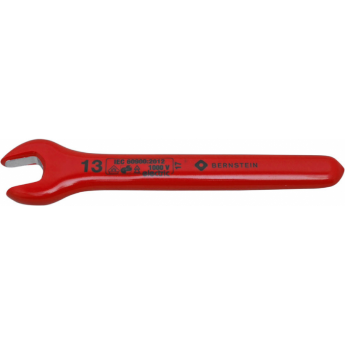 Гаечный ключ рожковый диэлектрический BERNSTEIN BVDE 13.0 мм B16-508VDE