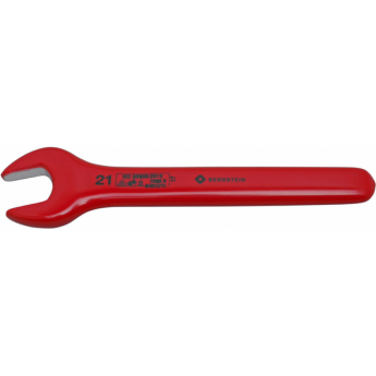 Гаечный ключ рожковый диэлектрический BERNSTEIN 1000В, зев 21.0 мм B16-514VDE