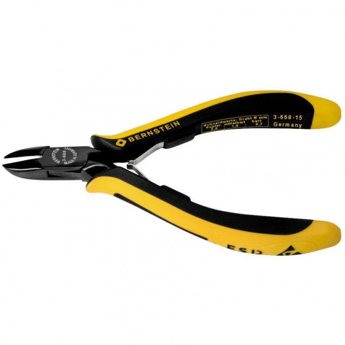 Мини-бокорезы антистатические диагональные BERNSTEIN EUROline 135 мм B3-668-15