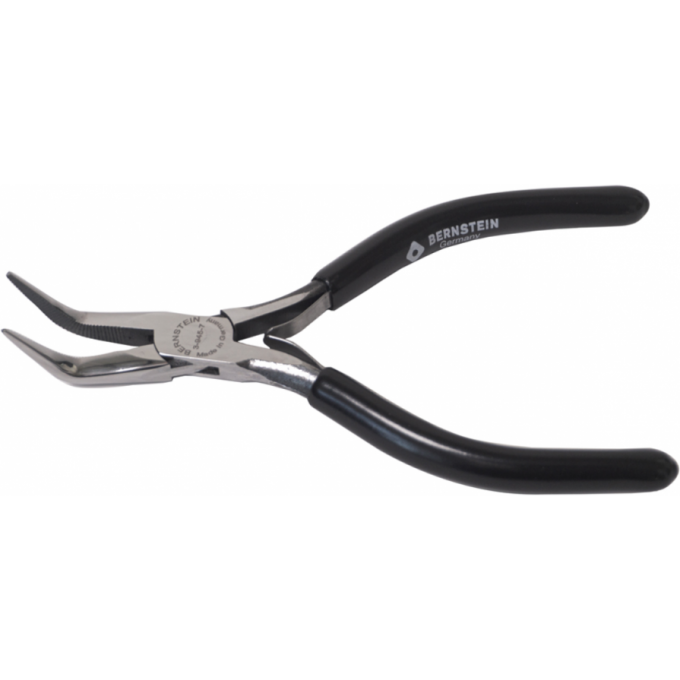 Узкогубцы изогнутые антистатические ESD BERNSTEIN BLACKline 125 мм B3-945-7