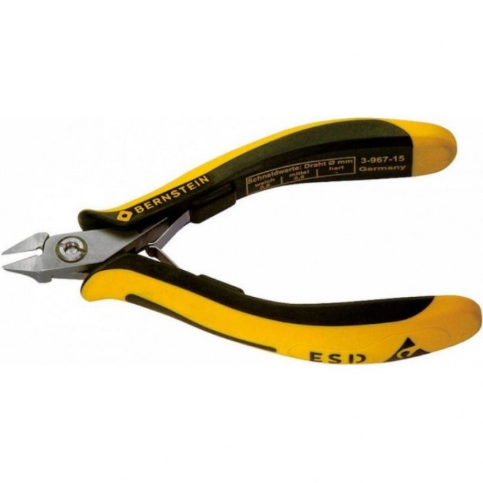 Бокорезы антистатические диагональные BERNSTEIN ESD TECHNICline 120 мм B3-967-15