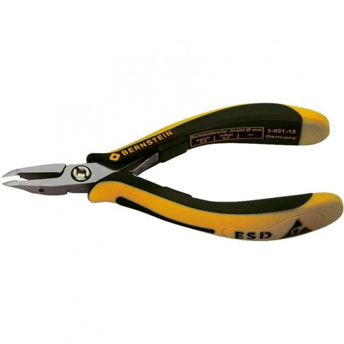 Бокорезы антистатические диагональные BERNSTEIN Technicline 135 мм B3-981-15