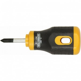 Короткая крестовая отвертка PH01 BERNSTEIN длиной 25 мм B4-261