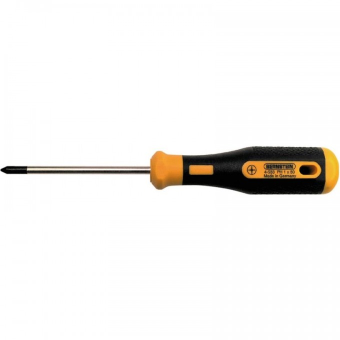 Отвертка крестовая EUROline-Power BERNSTEIN PH1 80 мм B4-533