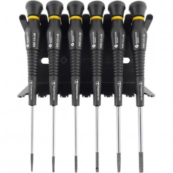 Набор антистатических отверток BERNSTEIN с вращающейся рукояткой 6 шт B4-610