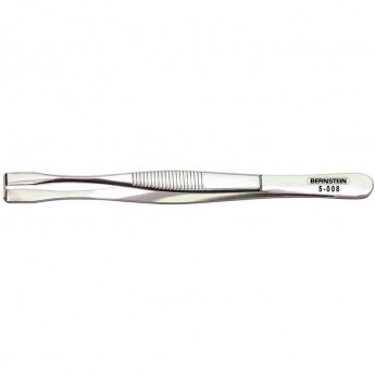 Пинцет прецизионный прямой с изогнутыми закругленными губками SMD BERNSTEIN 145 мм B5-008