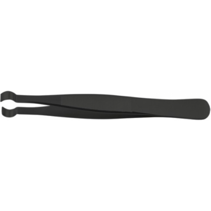 Пинцет прецизионный серповидный плоский ESD Bernstein B5-015-7-13