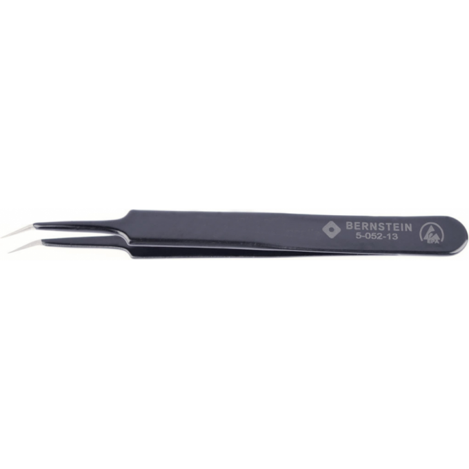 Пинцет прецизионный изогнутый остроконечный ESD BERNSTEIN для SMD B5-052-13