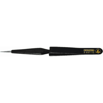 Пинцет прецизионный прямой плоский остроконечный ESD BERNSTEIN 120 мм B5-057-13
