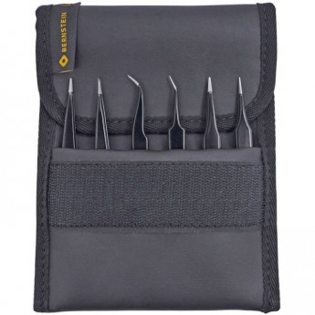 Набор антистатических пинцетов SMD ESD BERNSTEIN из нержавеющей стали 6 шт B5-070-UF-13