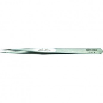 Пинцет прецизионный прямой остроконечный BERNSTEIN для SMD 140 мм B5-075
