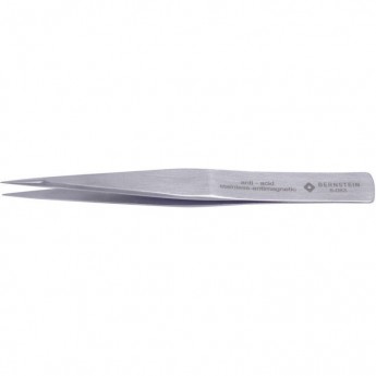 Пинцет прецизионный прямой остроконечный SMD BERNSTEIN 140 мм B5-083