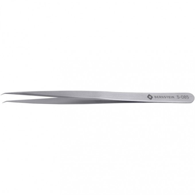 Пинцет прецизионный изогнутый остроконечный SMD BERNSTEIN 140 мм B5-085