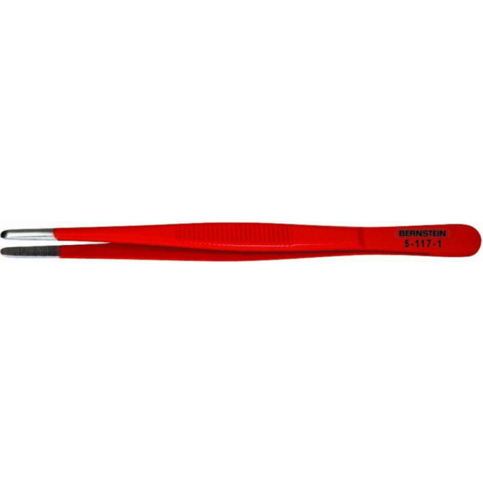 Пинцет прецизионный диэлектрический BERNSTEIN прямой широкий 145 мм B5-117-1