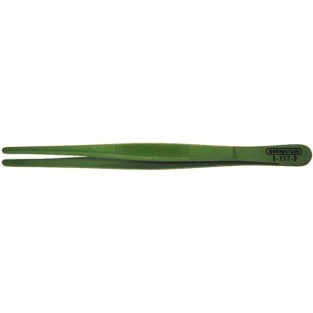 Пинцет прецизионный BERNSTEIN прямой широкий с крупной насечкой тефлоновое покрытие B5-117-9