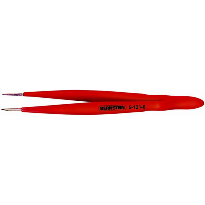 Пинцет прецизионный диэлектрический BERNSTEIN прямой узкий 120 мм B5-121-6