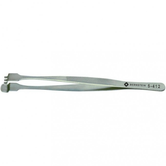 Вафельный пинцет BERNSTEIN для позиционирования и фиксации тонких компонентов B5-412