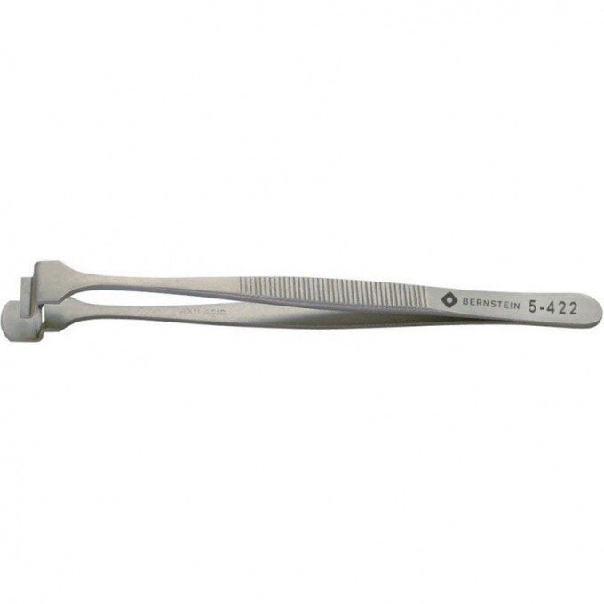 Вафельный пинцет BERNSTEIN для микроэлектроники 130 мм B5-422