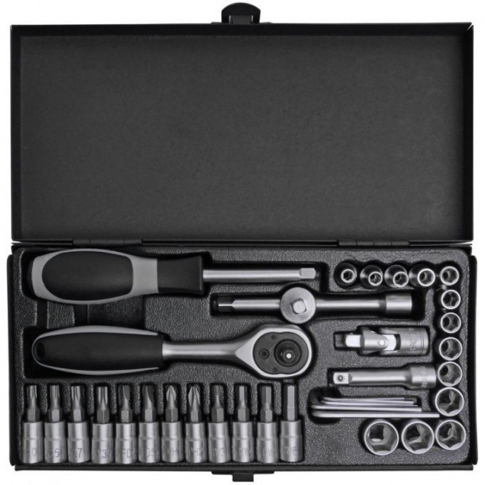 Набор торцевых ключей и отверток BERNSTEIN EUROline-Power 36 предметов B6-320