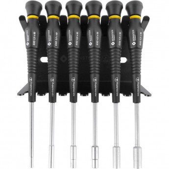 Набор торцевых ключей с отверточной ручкой ESD BERNSTEIN для работы с электроникой B6-610