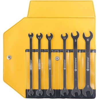 Набор прецизионных рожковых гаечных ключей BERNSTEIN 3.0x3..0x10.0 мм B6-750