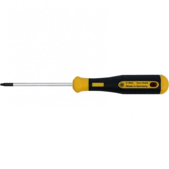 Отвертка звездообразная TORX BERNSTEIN EUROline-Power T10 (2.72 мм) 85 мм B6-985L
