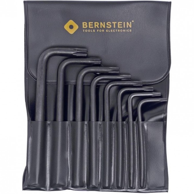 Набор угловых ключей TORX с отверстием BERNSTEIN T9-T40 B6-995