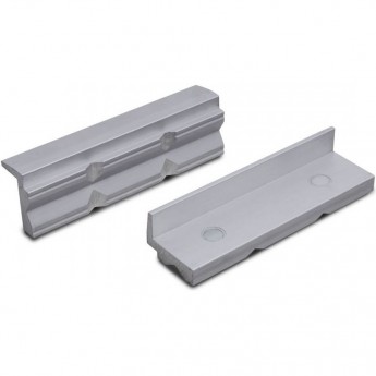 Сменные зажимные губки для тисков BERNSTEIN алюминиевые с канавками 125 мм B9-900-S9125